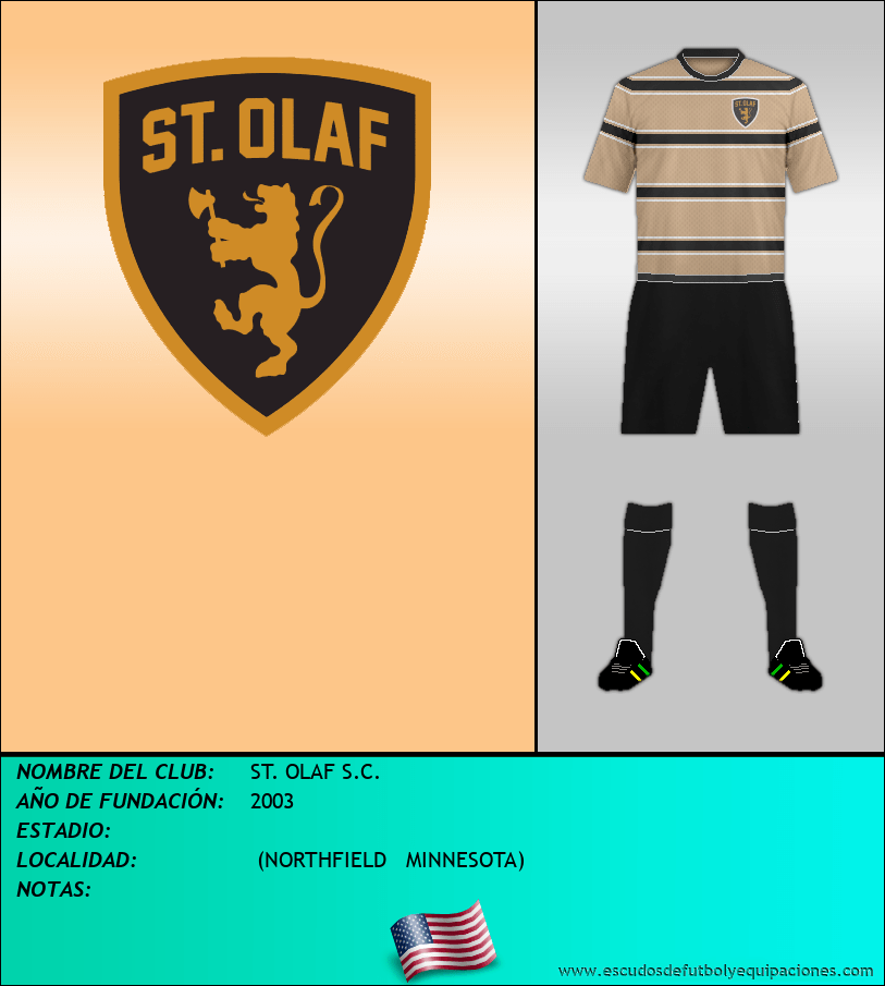 Escudo de ST. OLAF S.C.