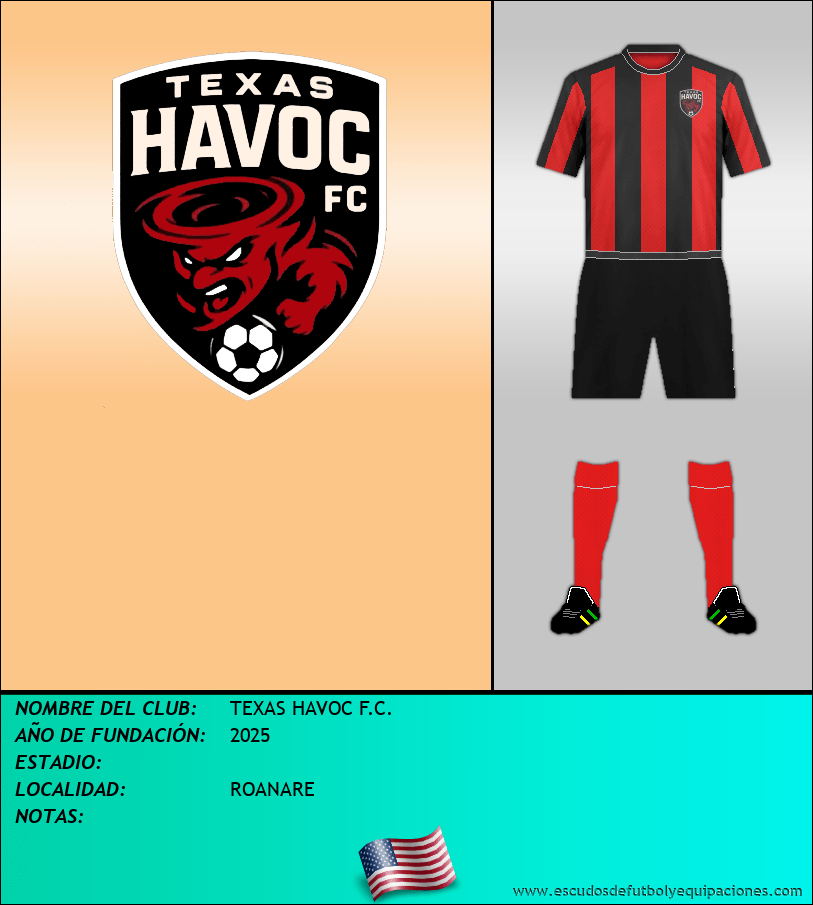 Escudo de TEXAS HAVOC F.C.
