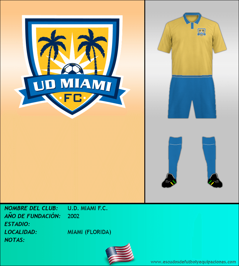 Escudo de U.D. MIAMI F.C.