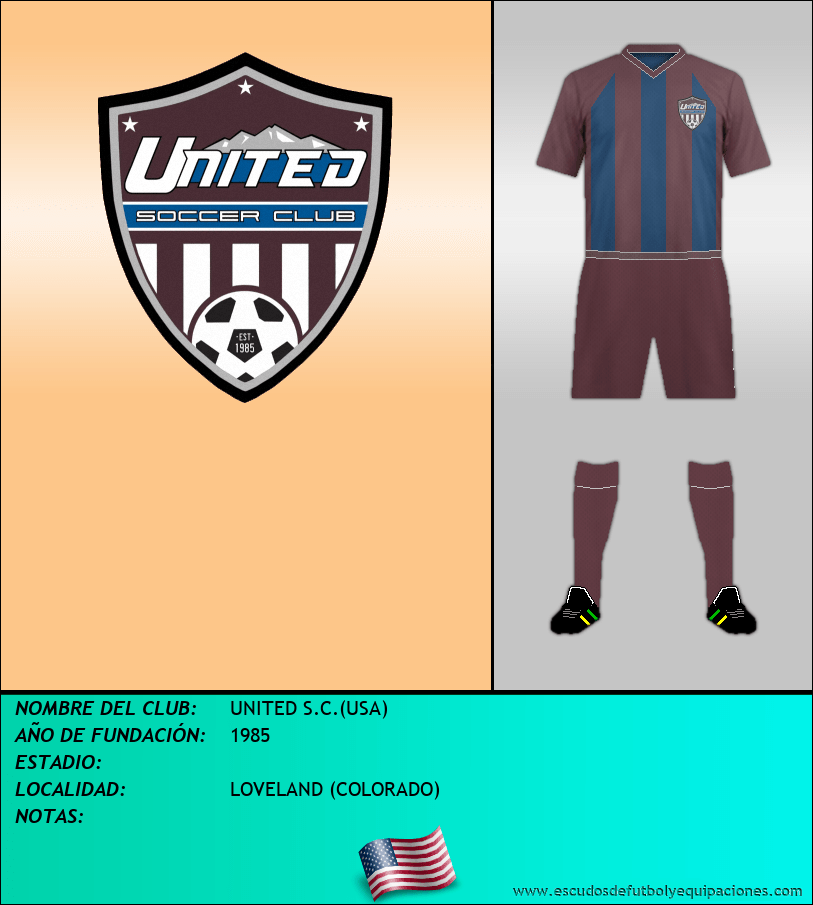 Escudo de UNITED S.C.(USA)