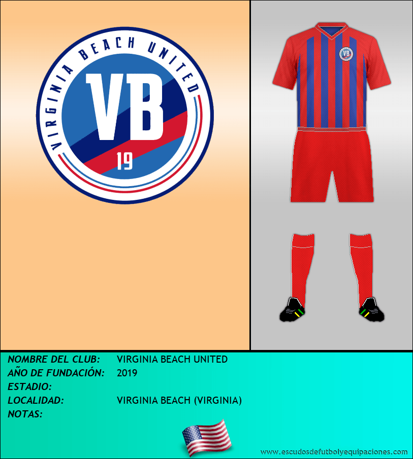 Escudo de VIRGINIA BEACH UNITED