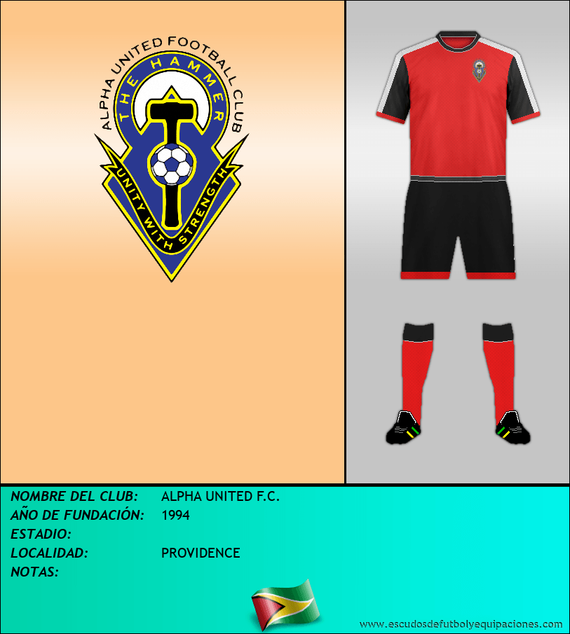 Escudo de ALPHA UNITED F.C.