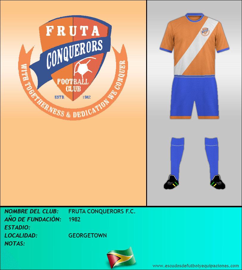 Escudo de FRUTA CONQUERORS F.C.