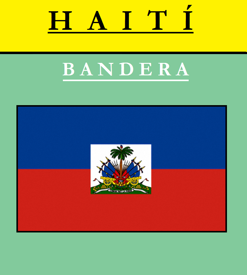 Escudo de BANDERA DE HAITÍ