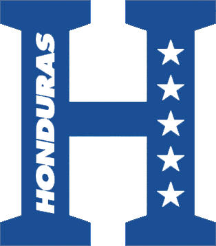 Escudo de 03-1SELECCIÓN DE HONDURAS (HONDURAS)