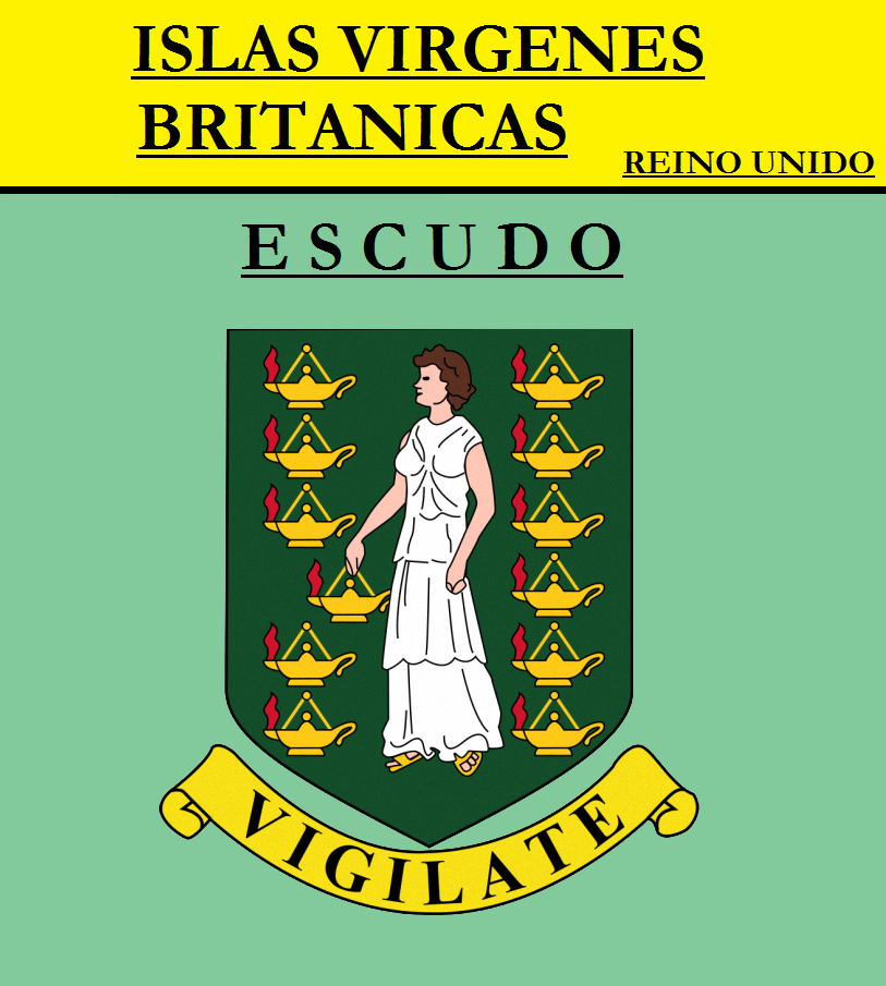 Escudo de ESCUDO DE ISLAS VÍRGENES BRITÁNICAS