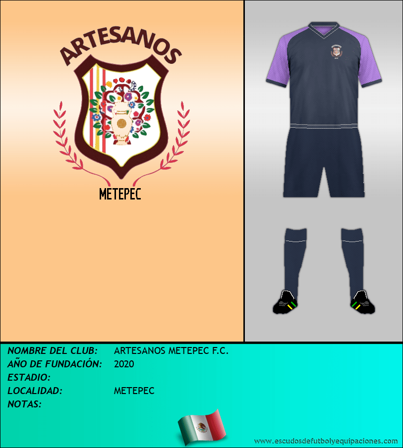 Escudo de ARTESANOS METEPEC F.C.