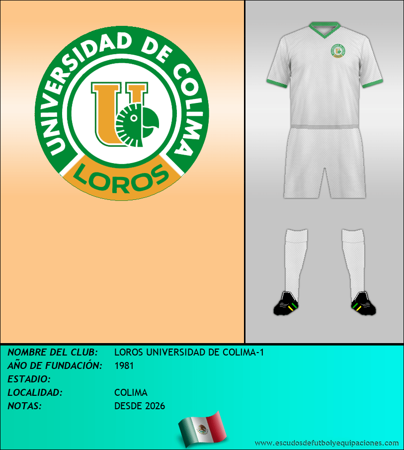 Escudo de LOROS UNIVERSIDAD DE COLIMA-1