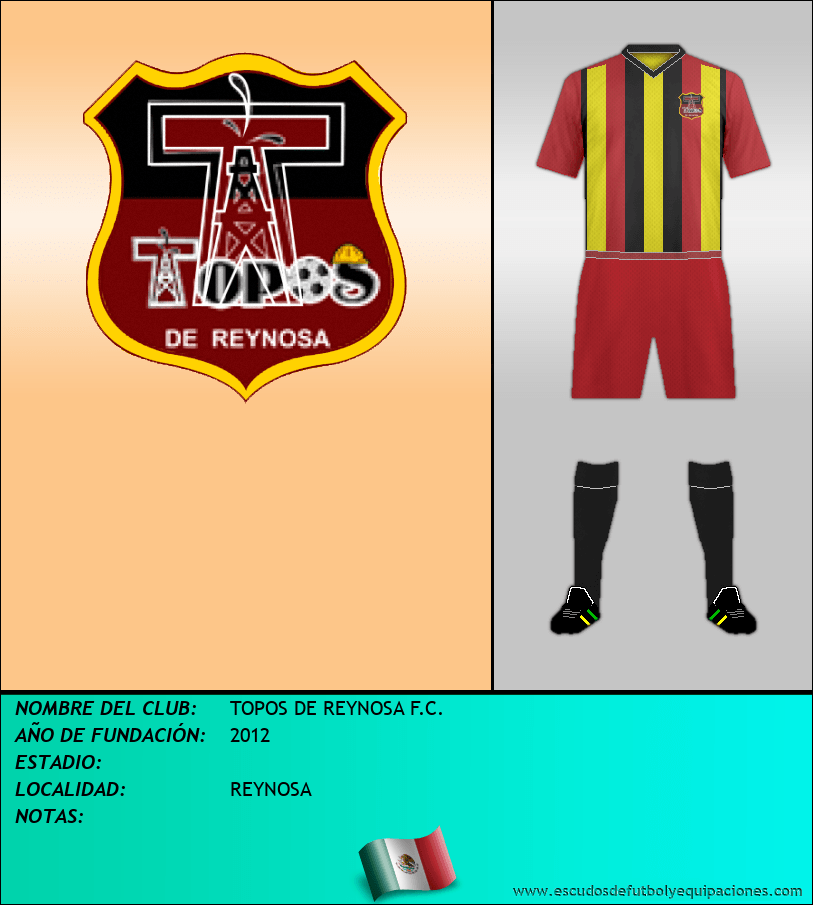 Escudo de TOPOS DE REYNOSA F.C.