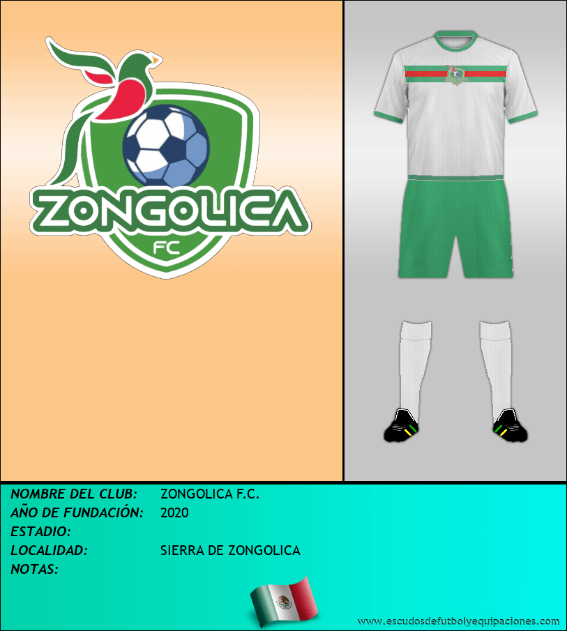 Escudo de ZONGOLICA F.C.