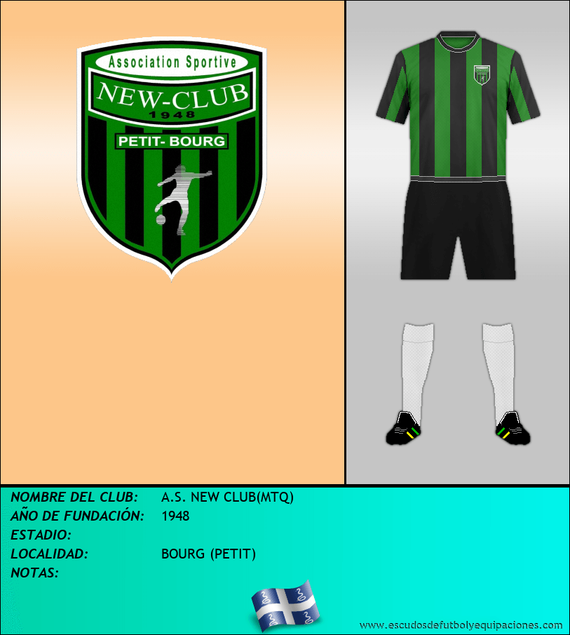 Escudo de A.S. NEW CLUB(MTQ)