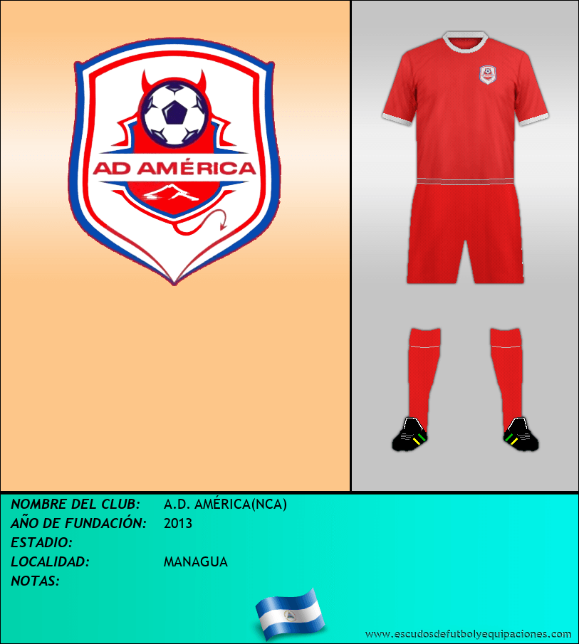 Escudo de A.D. AMÉRICA(NCA)