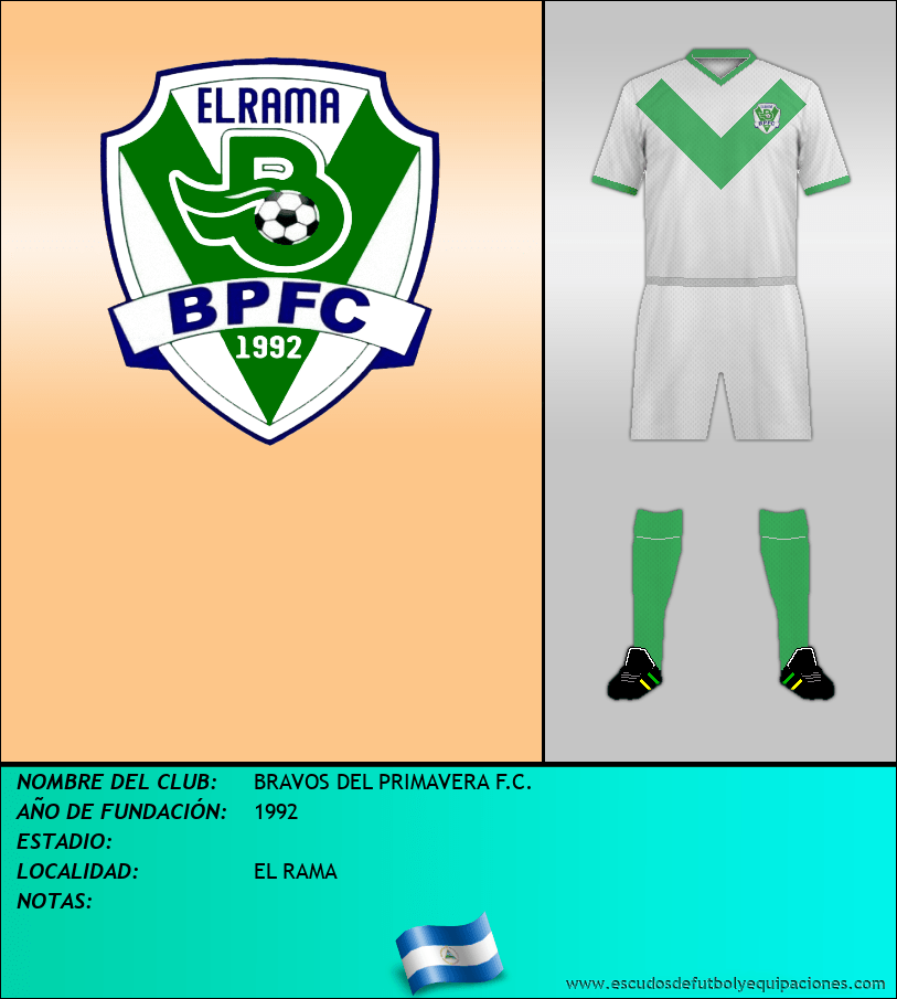 Escudo de BRAVOS DEL PRIMAVERA F.C.