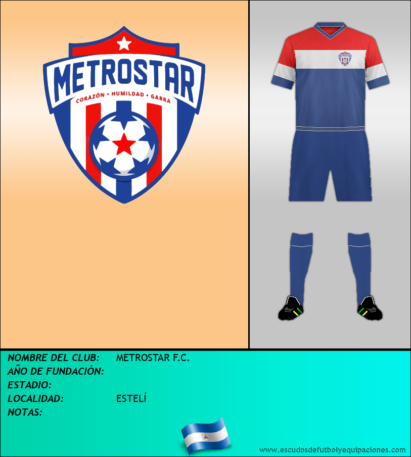 Escudo de METROSTAR F.C.