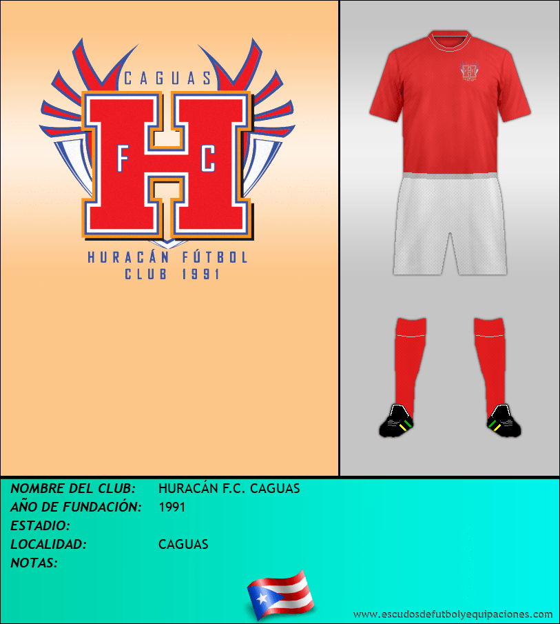 Escudo de HURACÁN F.C. CAGUAS