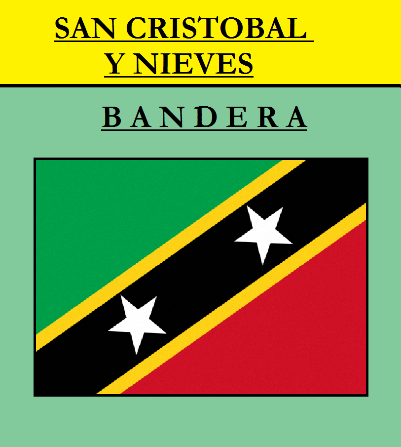Escudo de BANDERA DE SAN CRISTOBAL Y NIEVES