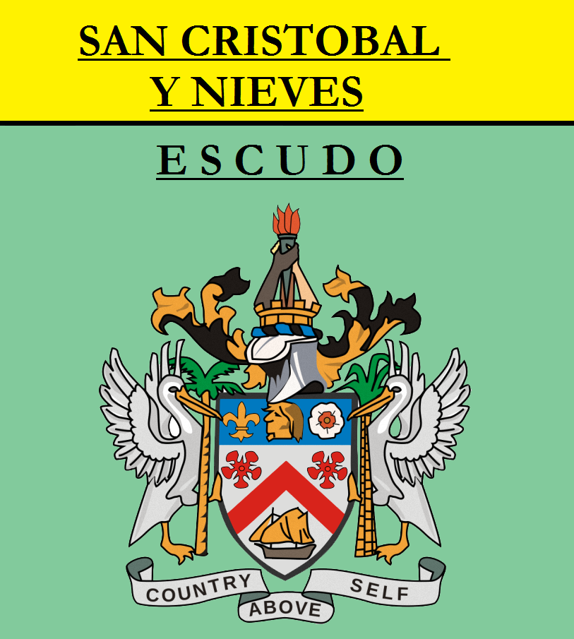 Escudo de ESCUDO DE SAN CRISTOBAL Y NIEVES