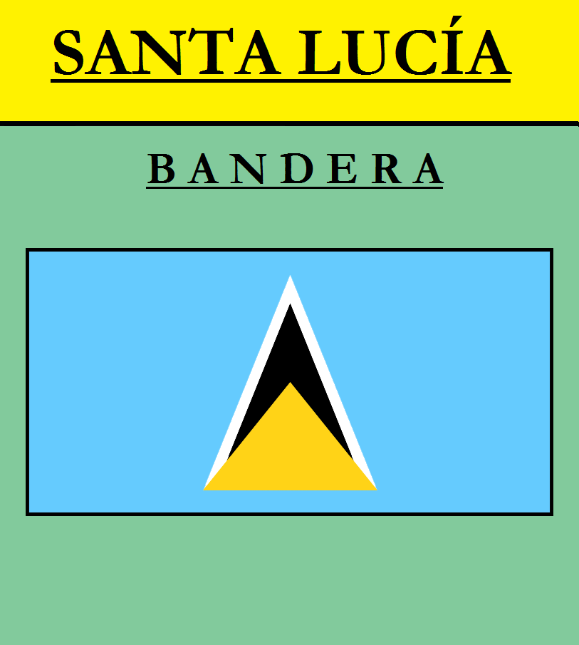 Escudo de BANDERA DE SANTA LUCÍA