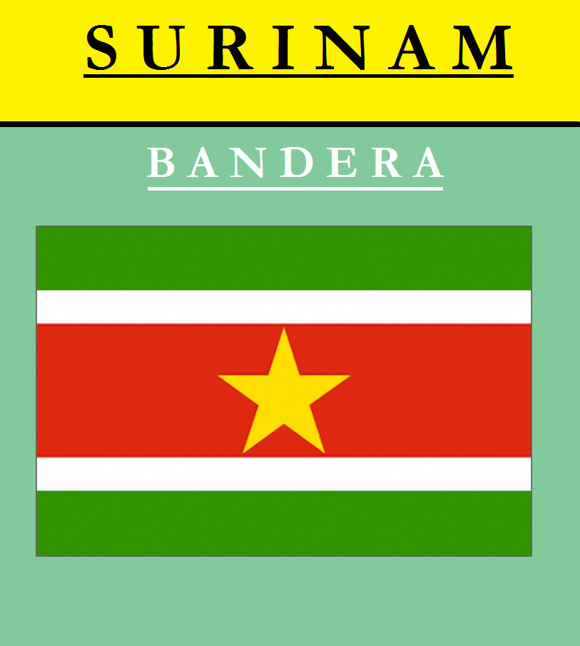 Escudo de BANDERA DE SURINAM