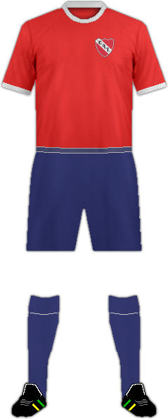 Equipación C. ATLÉTICO INDEPENDIENTE(AVELLANEDA)