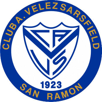 Escudo de C. ATLÉTICO VELEZ SARSFIELD(S. RAMÓN) (ARGENTINA)