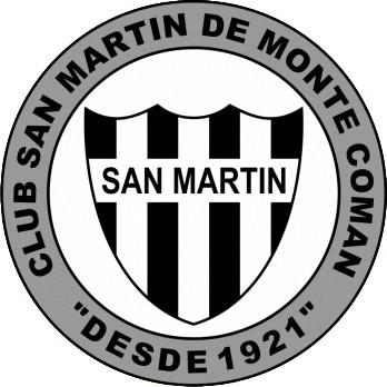 Escudo de CLUB SAN MARTIN(MONTE COMAN) (ARGENTINA)