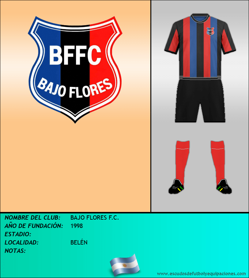 Escudo de BAJO FLORES F.C.