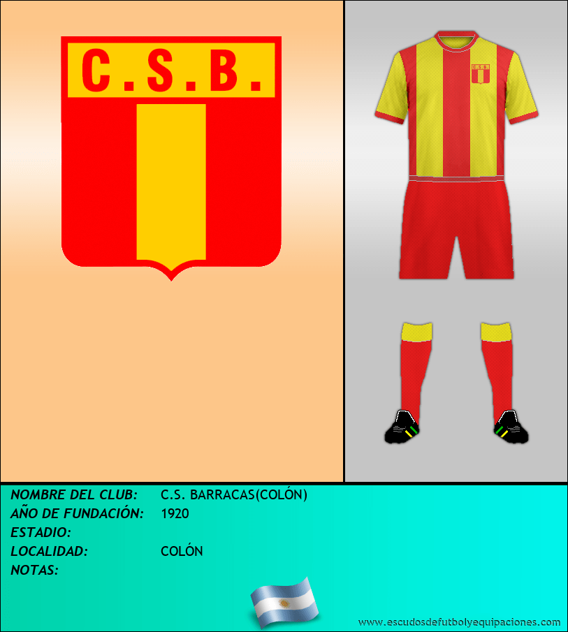 Escudo de C.S. BARRACAS(COLÓN)