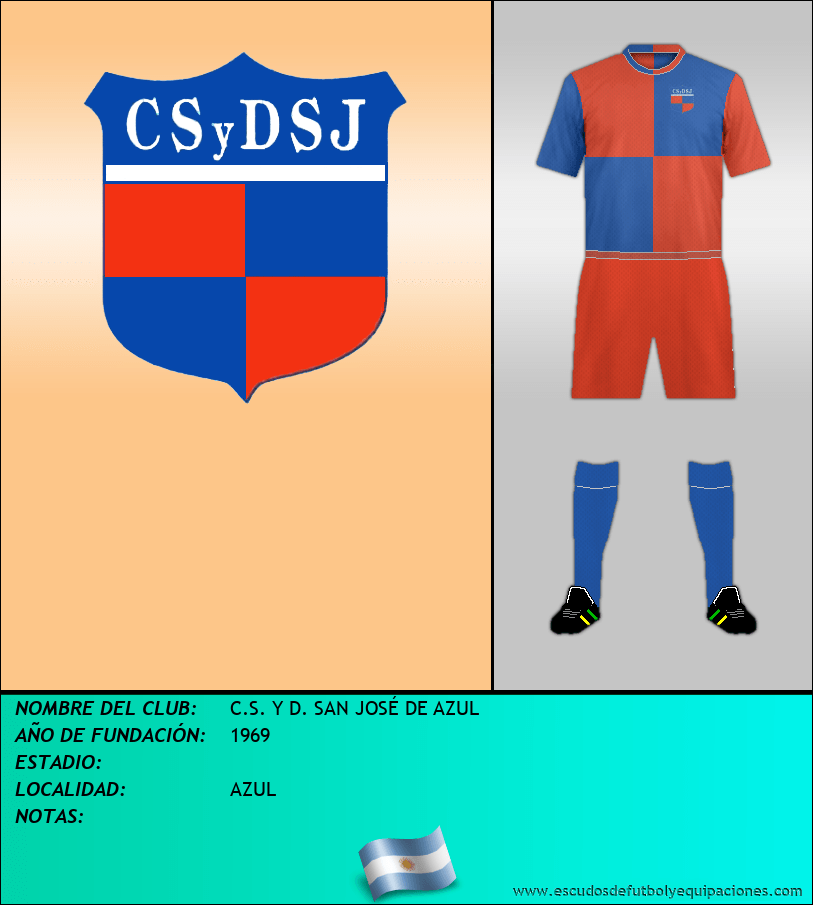 Escudo de C.S. Y D. SAN JOSÉ DE AZUL