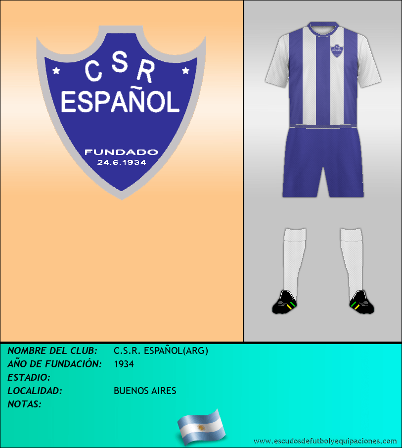 Escudo de C.S.R. ESPAÑOL(ARG)