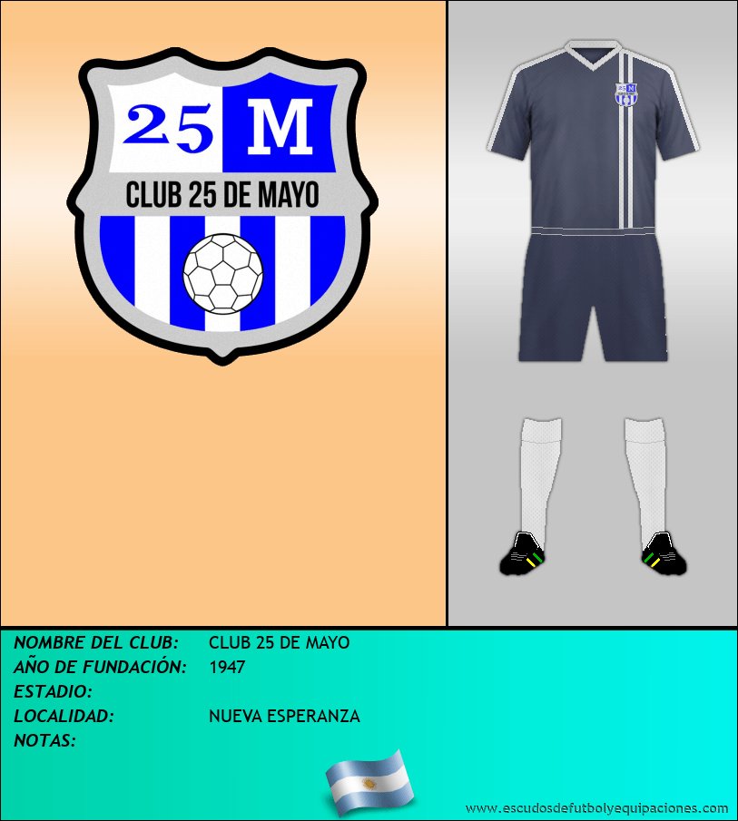 Escudo de CLUB 25 DE MAYO