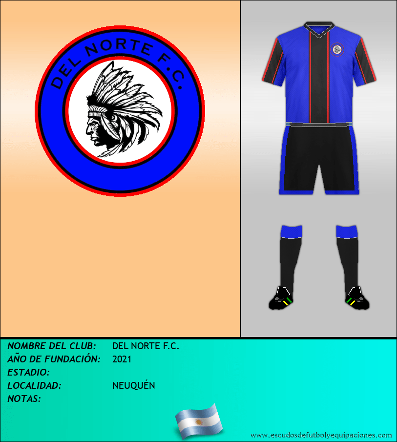 Escudo de DEL NORTE F.C.