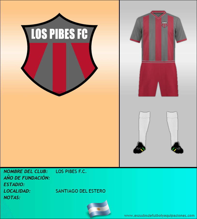 Escudo de LOS PIBES F.C.