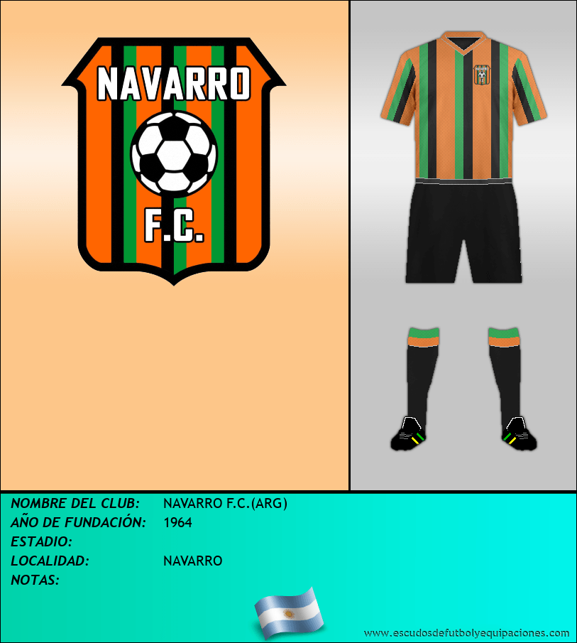 Escudo de NAVARRO F.C.(ARG)