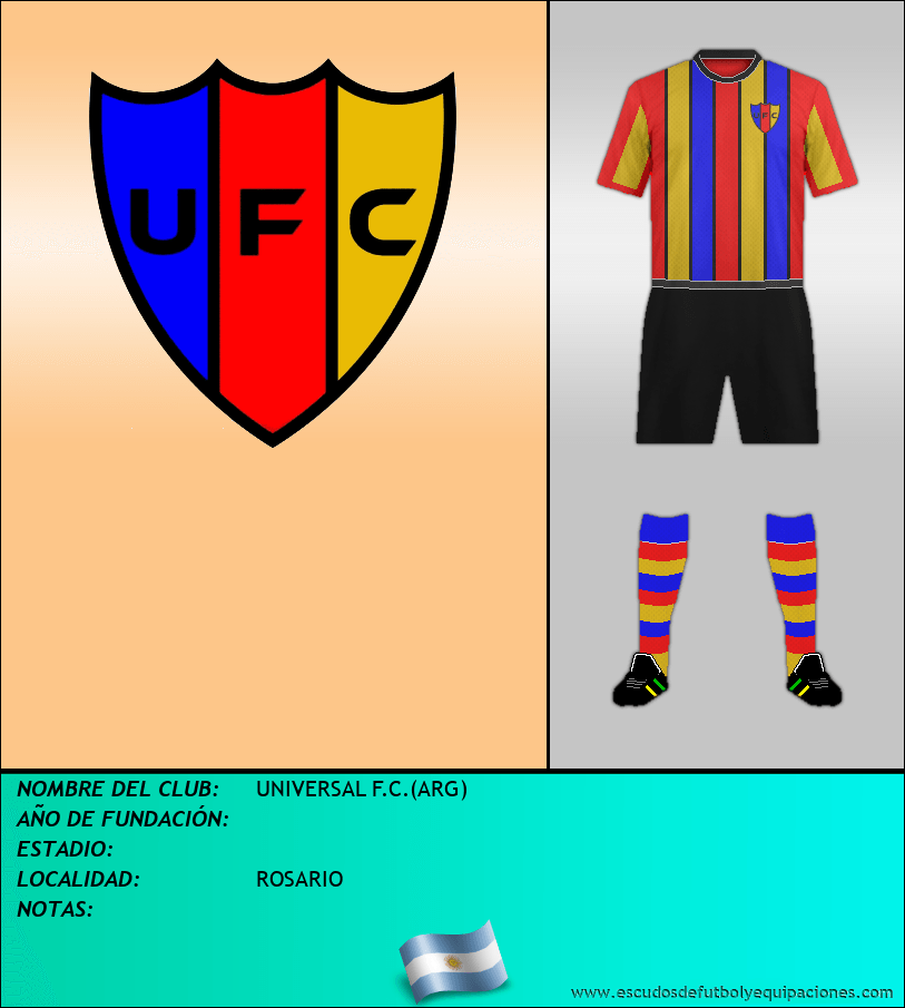 Escudo de UNIVERSAL F.C.(ARG)