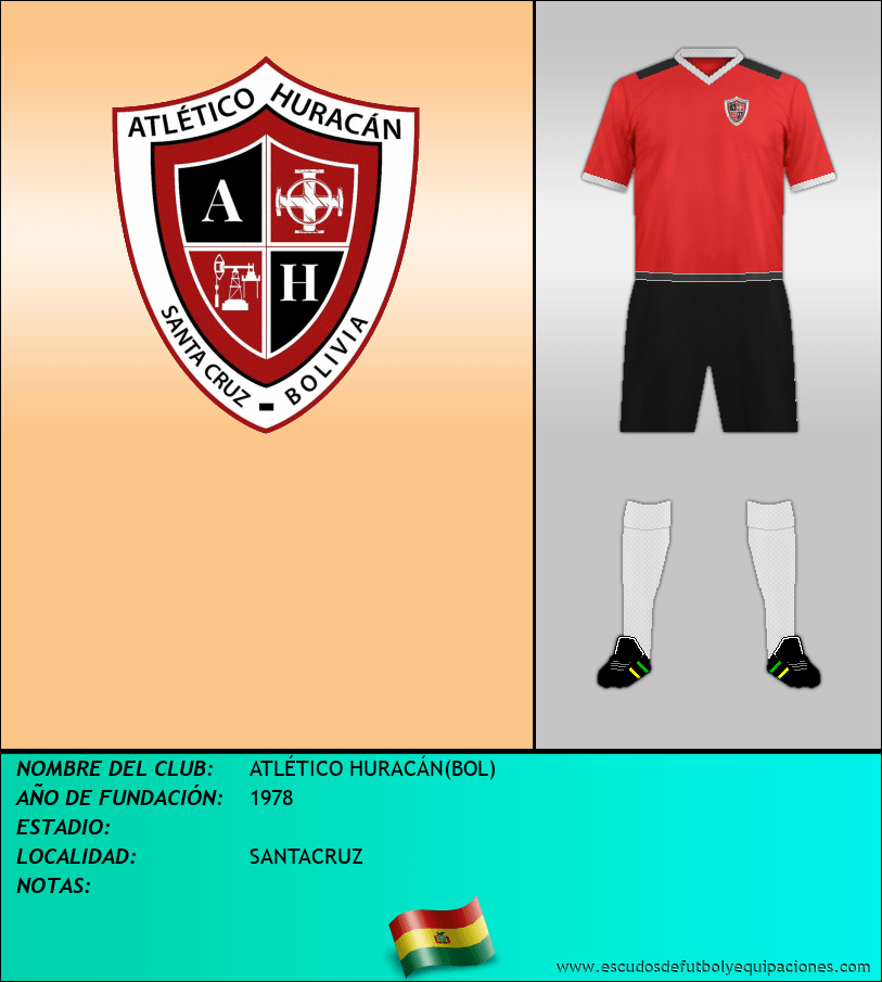 Escudo de ATLÉTICO HURACÁN(BOL)