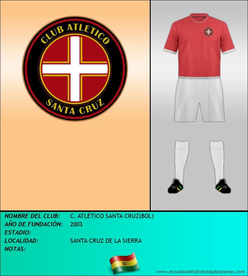 Escudo de C. ATLÉTICO SANTA CRUZ(BOL)