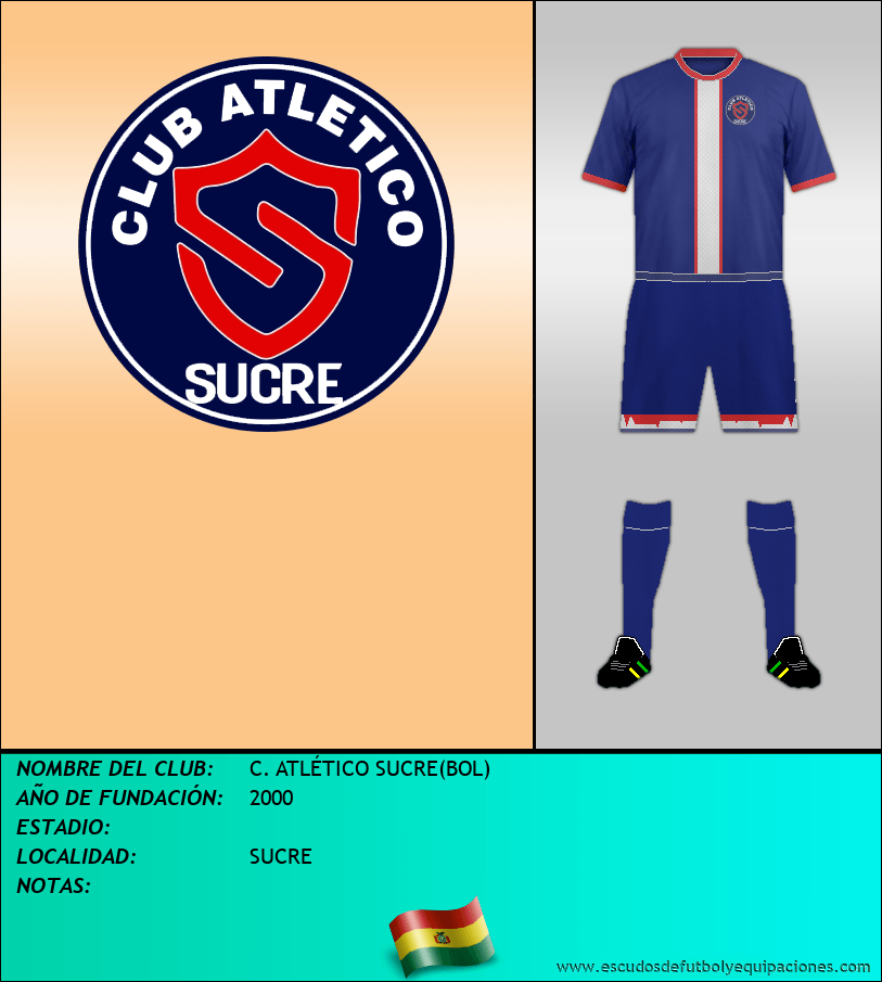 Escudo de C. ATLÉTICO SUCRE(BOL)