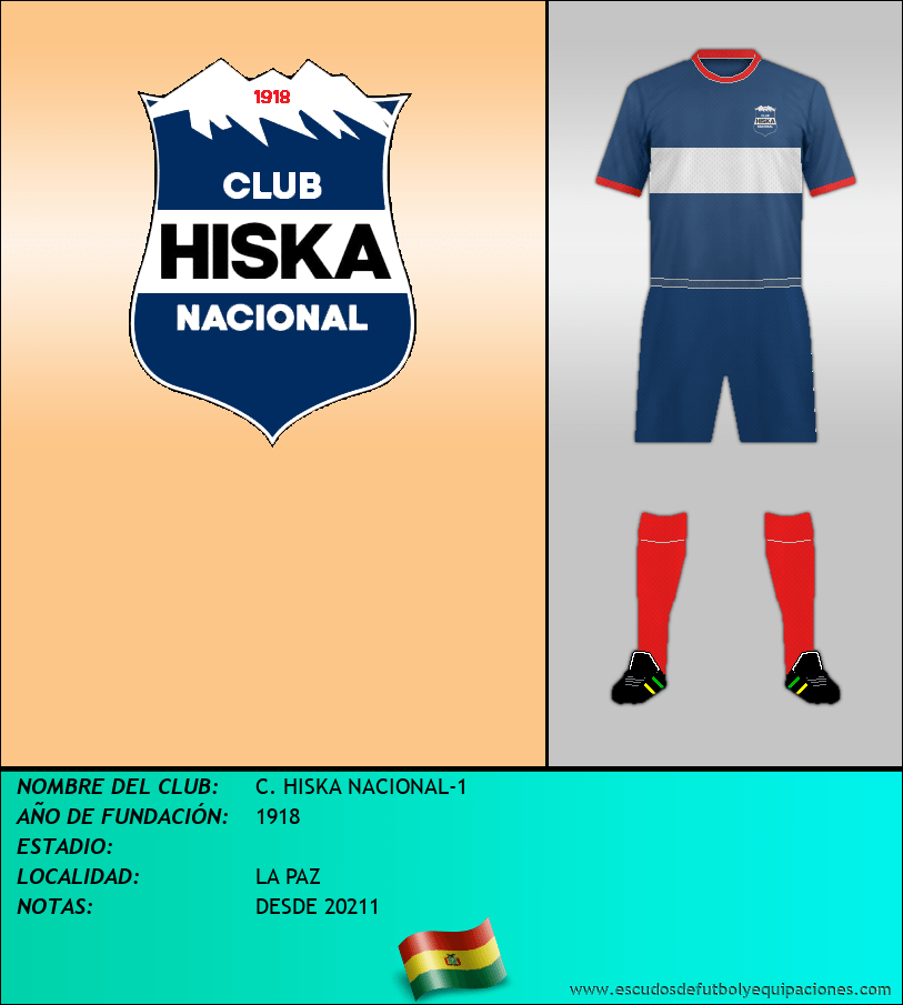 Escudo de C. HISKA NACIONAL-1