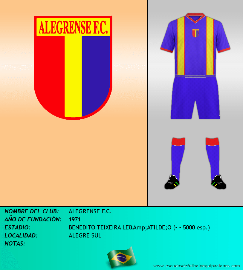 Escudo de ALEGRENSE F.C.