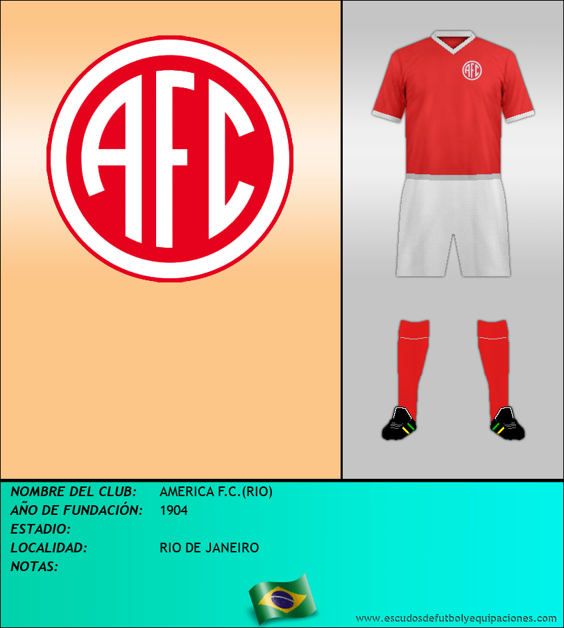 Escudo de AMERICA F.C.(RIO)
