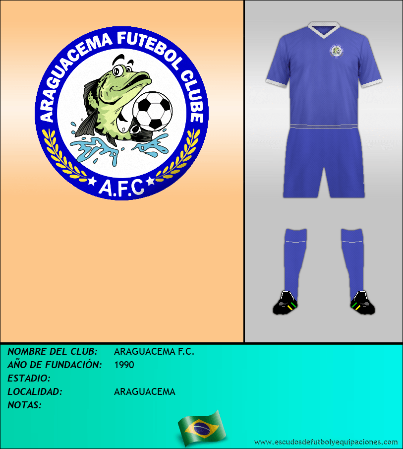 Escudo de ARAGUACEMA F.C.