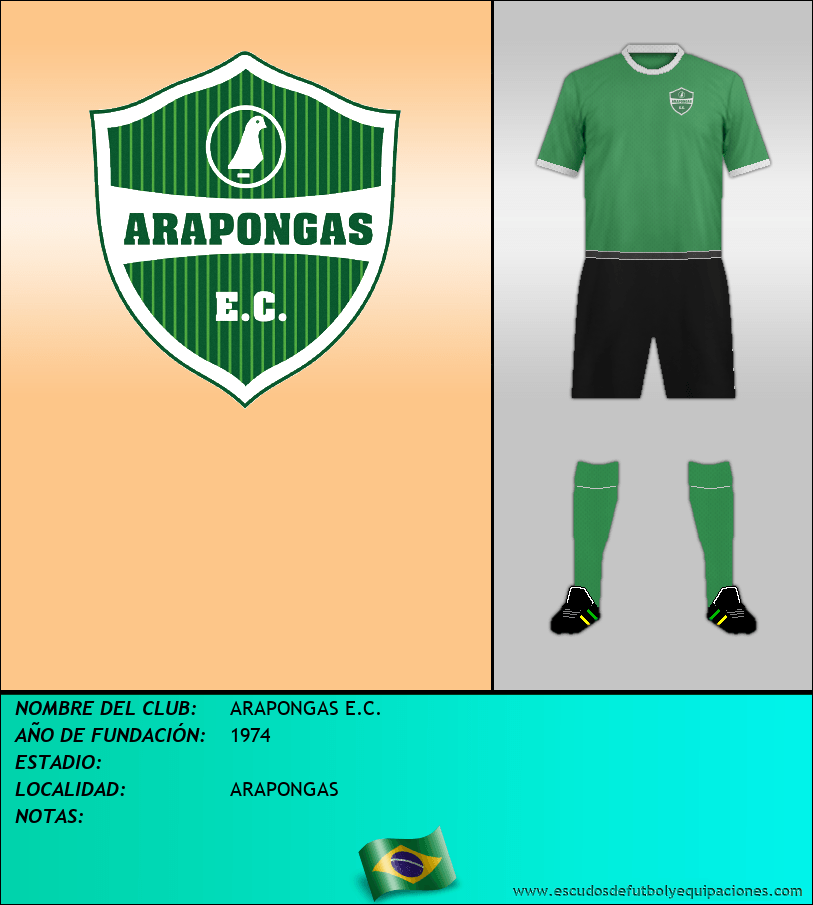 Escudo de ARAPONGAS E.C.
