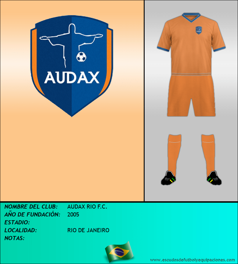 Escudo de AUDAX RIO F.C.
