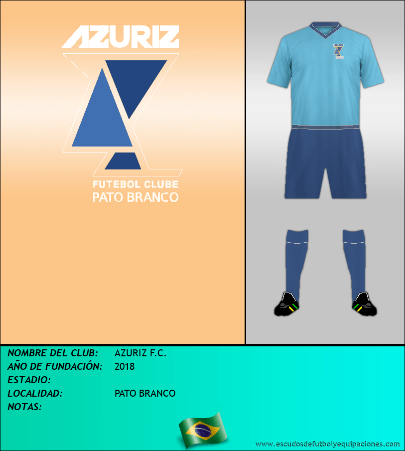Escudo de AZURIZ F.C.