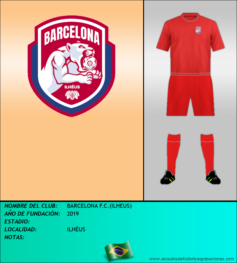 Escudo de BARCELONA F.C.(ILHEUS)
