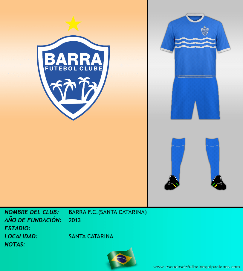 Escudo de BARRA F.C.(SANTA CATARINA)