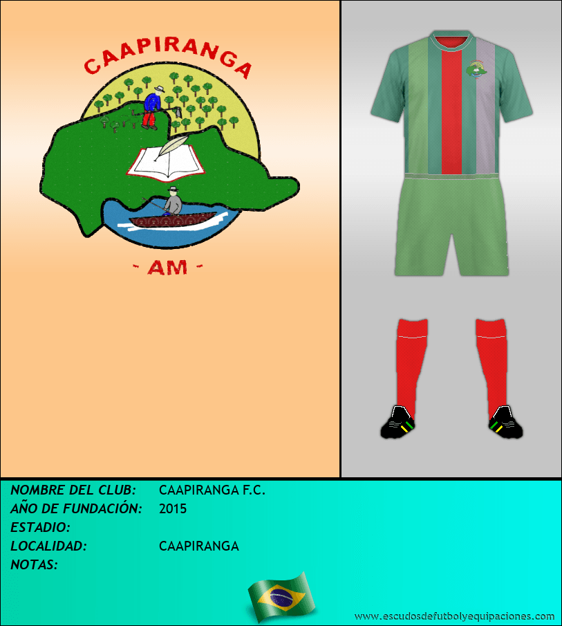 Escudo de CAAPIRANGA F.C.