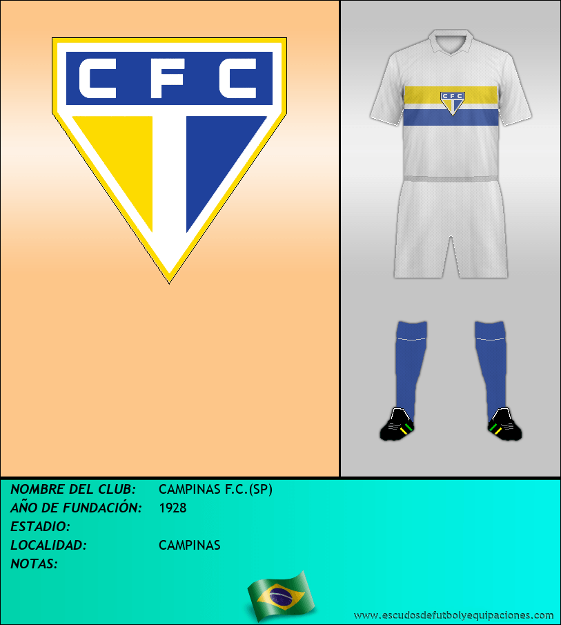 Escudo de CAMPINAS F.C.(SP)