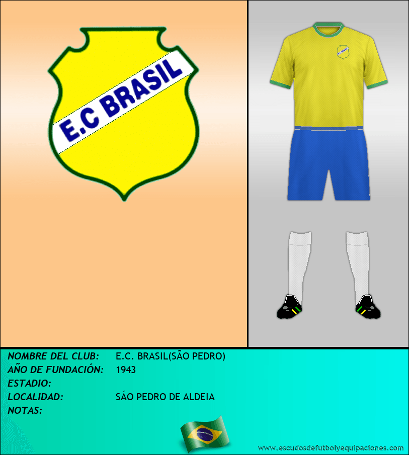 Escudo de E.C. BRASIL(SÃO PEDRO)